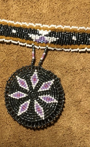 Awesome Fancy New Native American Lakota Sioux Beaded Choker