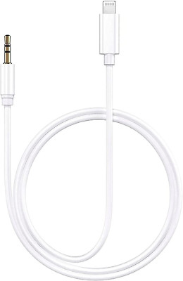 Aux Cord for Car, Apple MFi Certified Veetone to 3.5 mm Headphone Jack Adapter