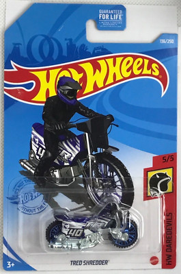 2021 Hot Wheels Treasure Hunts Tred Shredder HW DareDevils #5 Of 5 #136
