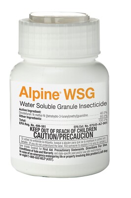 Alpine WSG Water Soluble Granular Insecticide Bottle - 200g
