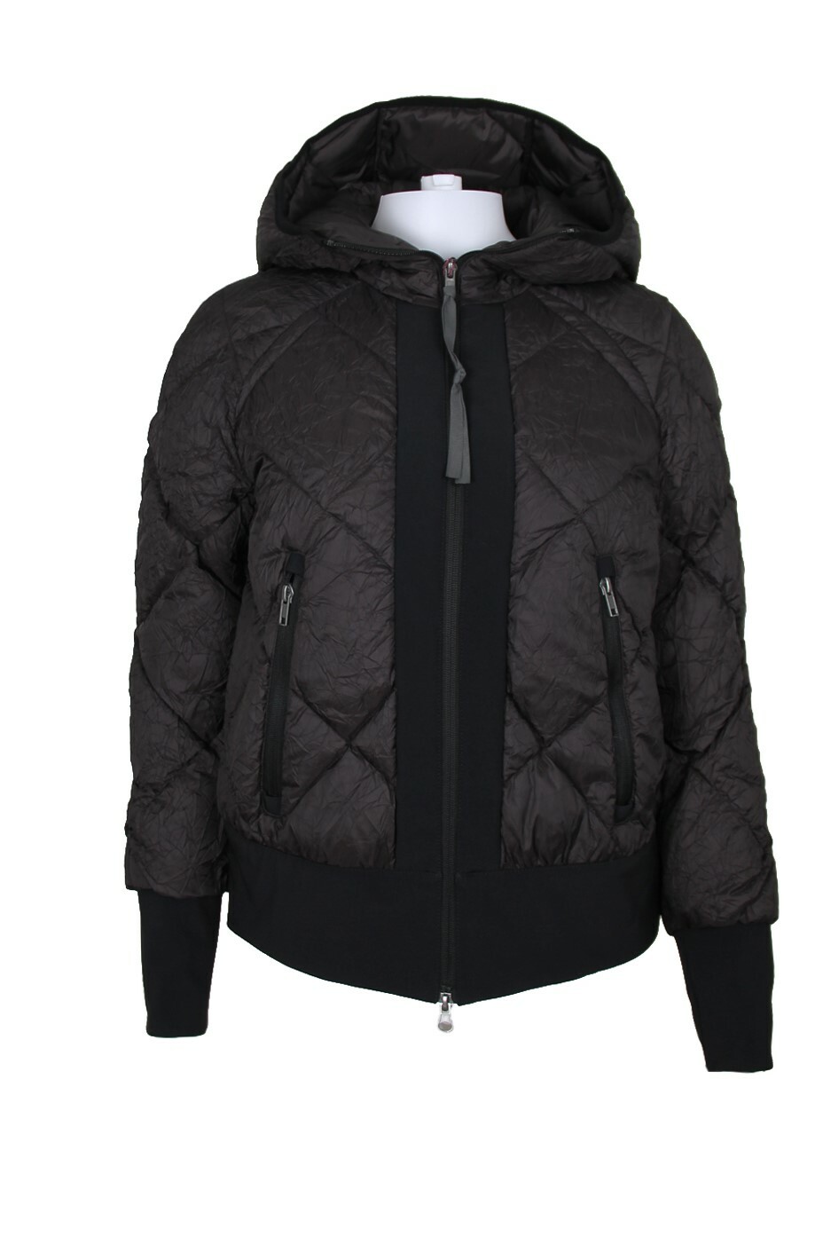 Colmar Damen Daunen/Bomberjacke 2267 Aubergine/Schwarz ...
