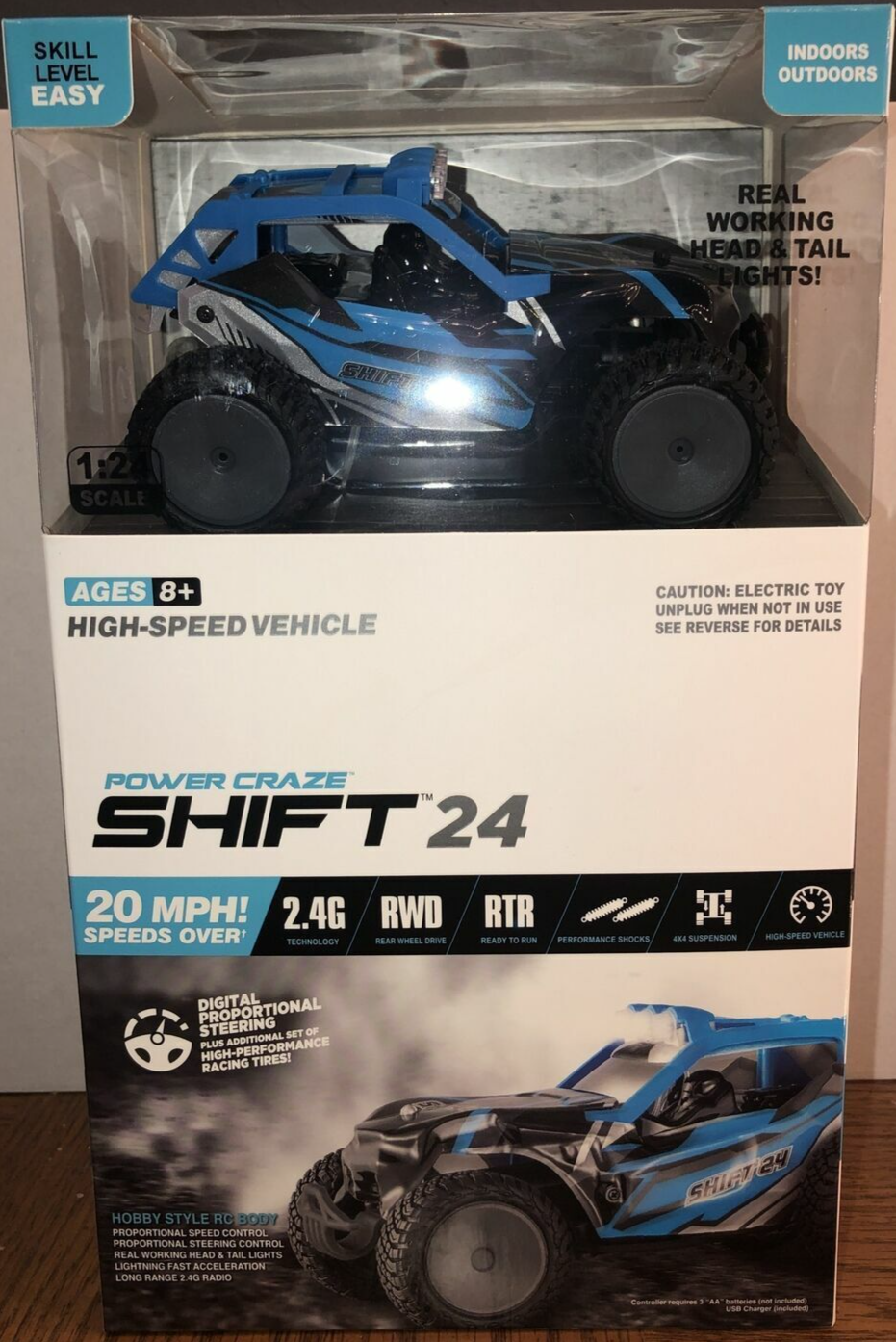 Power Craze Shift 24 RC Truck Mini RC Car High Speed Vehicle