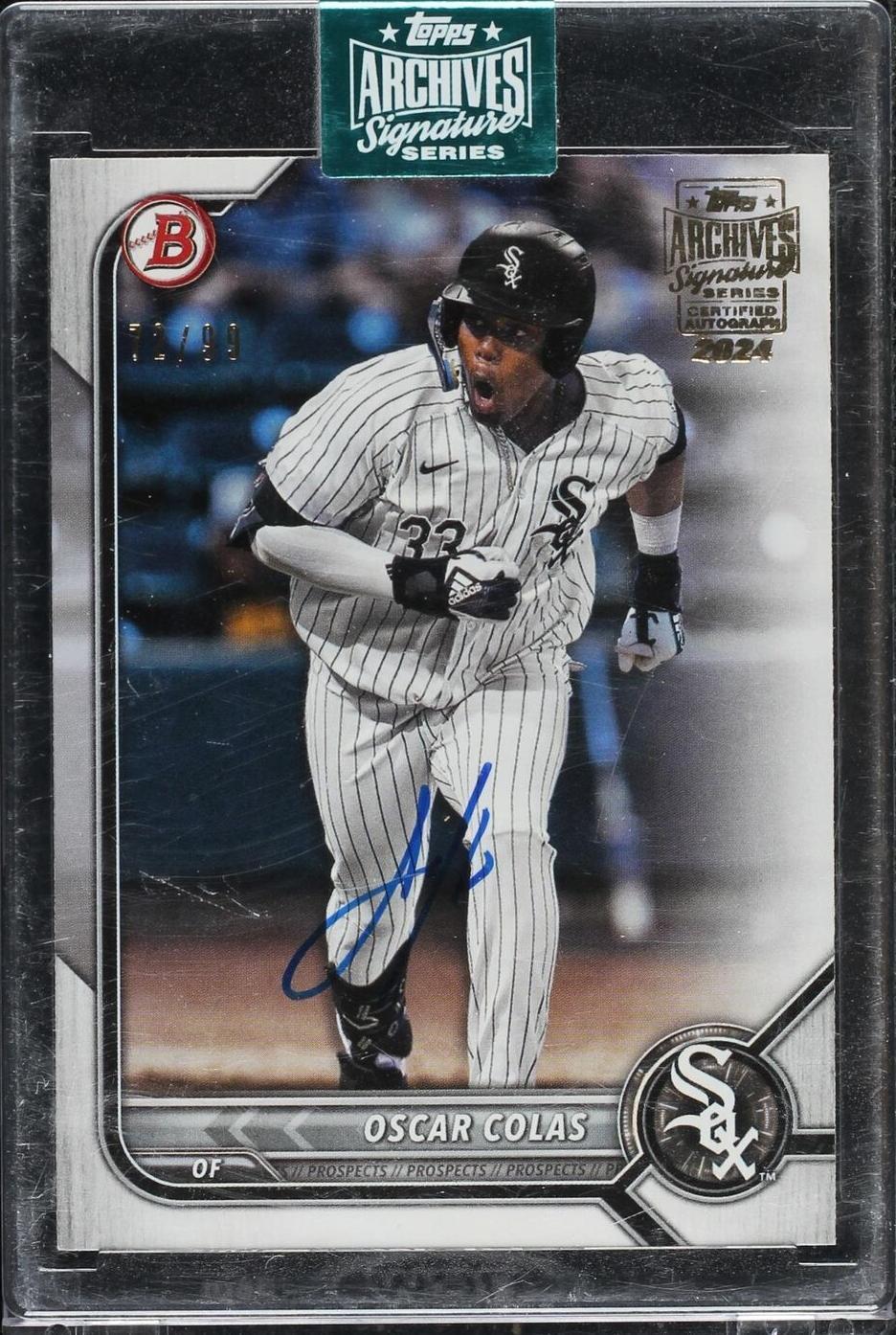 2024 Topps Archives Signature Series - Oscar Colas #22BD-BD-51