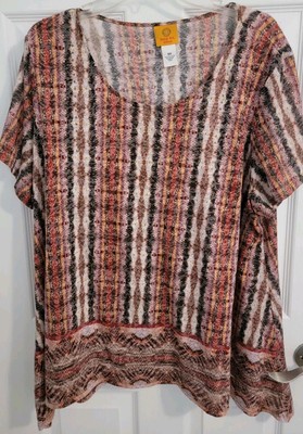 Women's Ruby Red Plus Blouse 3x