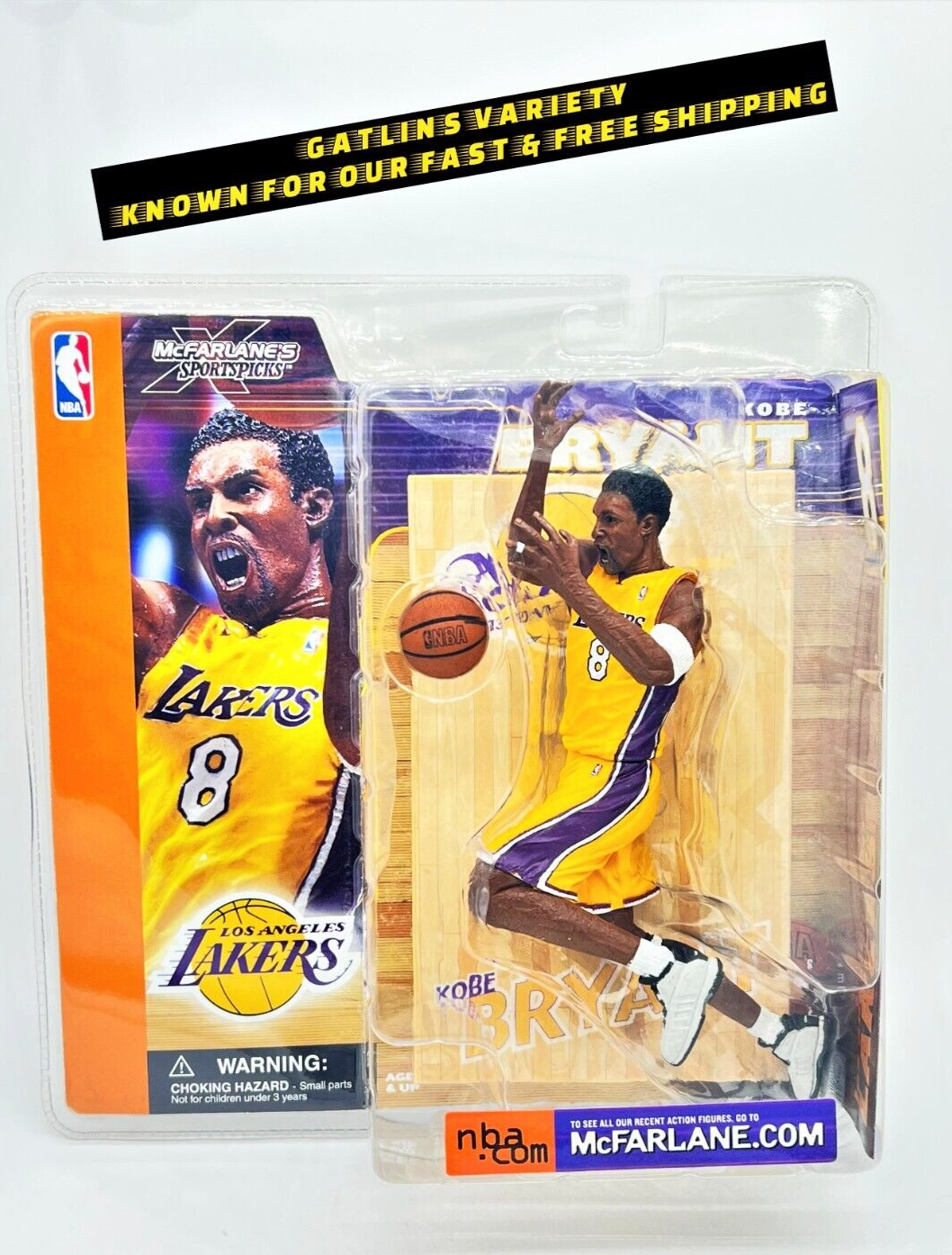 スポーツ KOBE BRYANT No8 McFarlane スポーツ KOBE BRYANT No8 McFarlane McFarlane Toys NBA Los