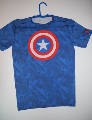 Under armour captain america compression shirt deals