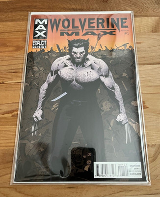 Wolverine Max #1 - Marvel Comics 2012- NM/NM+ Unread Beauty 1:20 Variant!