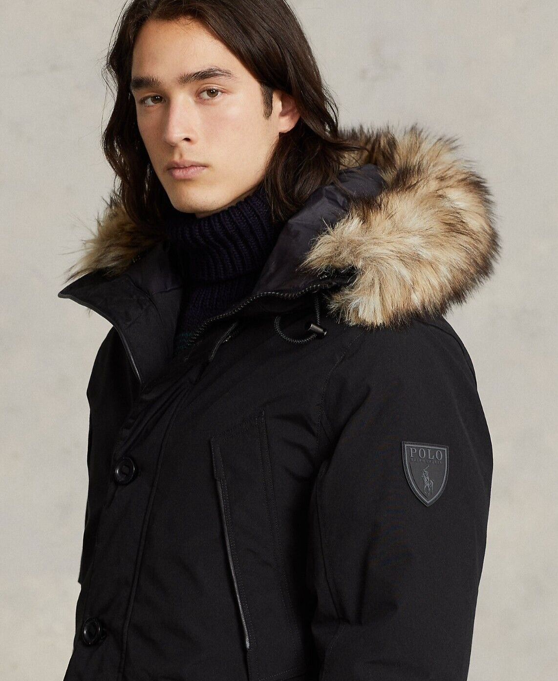 POLO RALPH LAUREN ダウンジャケット Faux Fur Trim $_57.PNG?set_id=880000500F