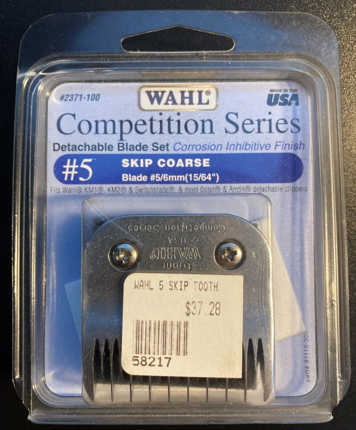 Etition Series #5 Skip Coarse Skip Tooth Detachable Blade Se