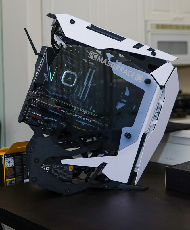 PC MASTERRACE Gaming Vinyl Decals for Laptops Walls, Car, Water