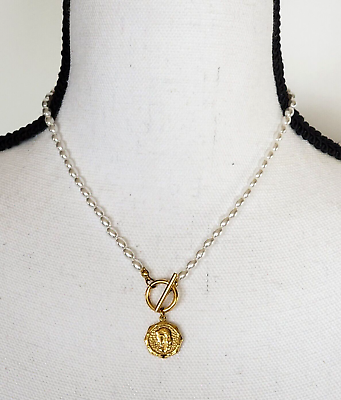 14k gold toggle clasp necklace online