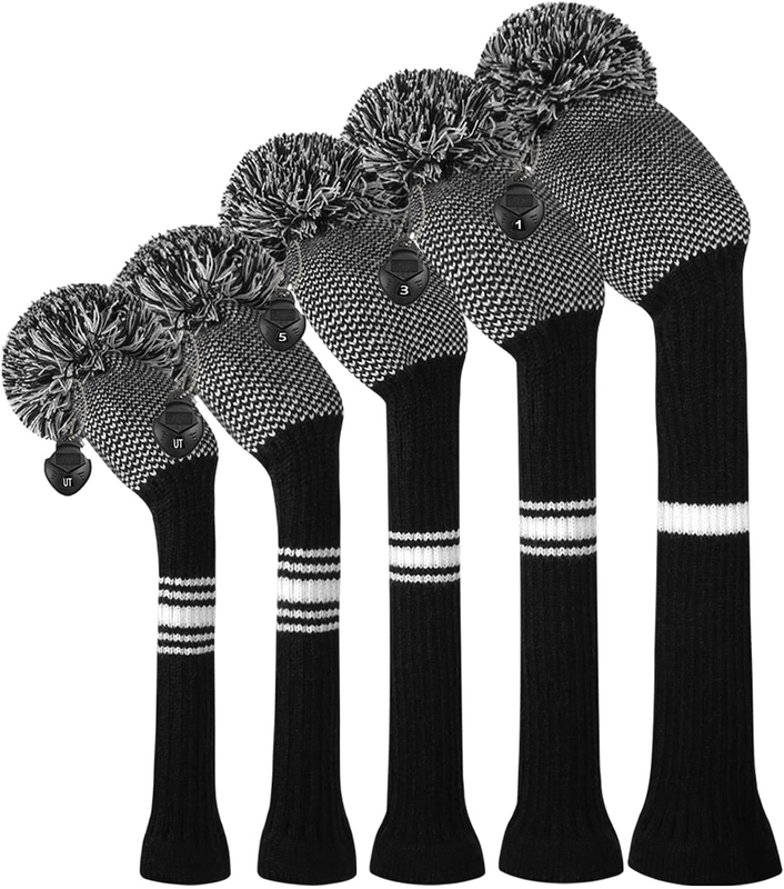 Club Cover For Woods And Driver Set Of 5 Head Covers Prot