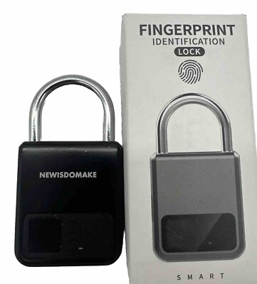 Fingerprint Padlock Waterproof Smart Keyless Security Locker Fingerprint Lock (Q