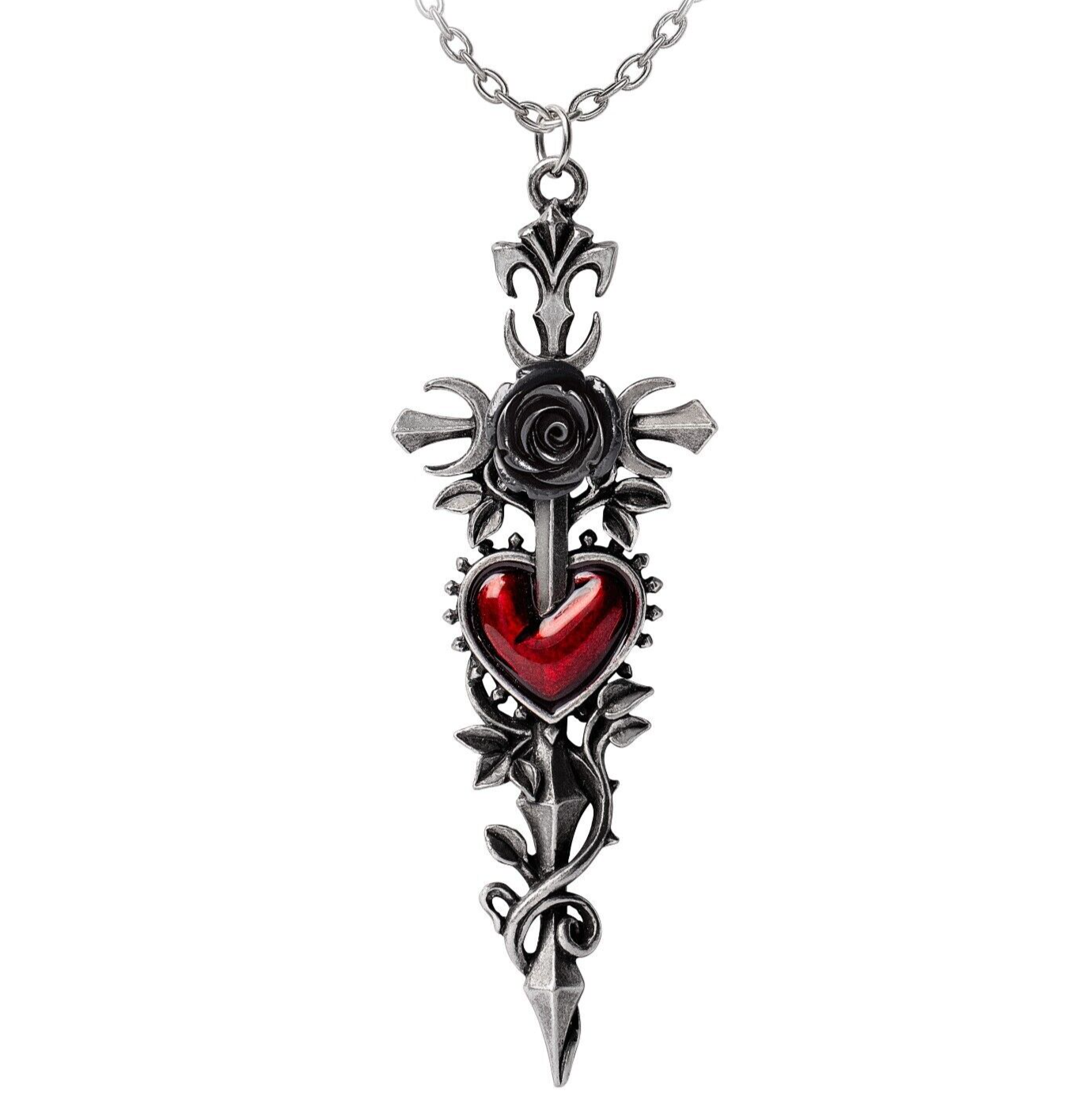 Alchemy Gothic Cross of the Dark Kiss 4