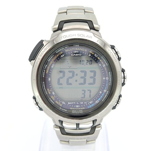 CASIO PRX-2000T-7JF PRO TREK MANASLU TITANIUM ABC DIGITAL