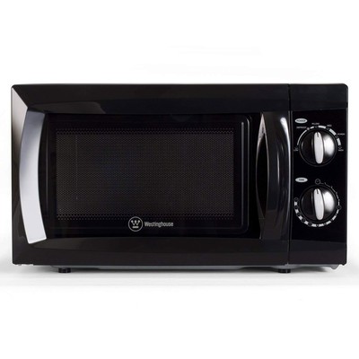 Westinghouse 0.6 Cubic Foot 600 Watt Kitchen Counter Top Microwave...