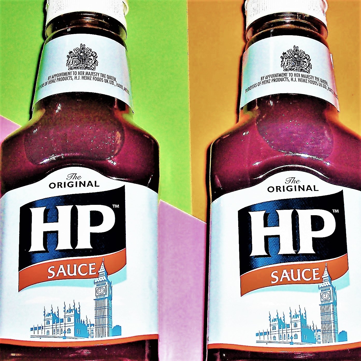 hp original brown sauce 425g english breakfast steak stew grill