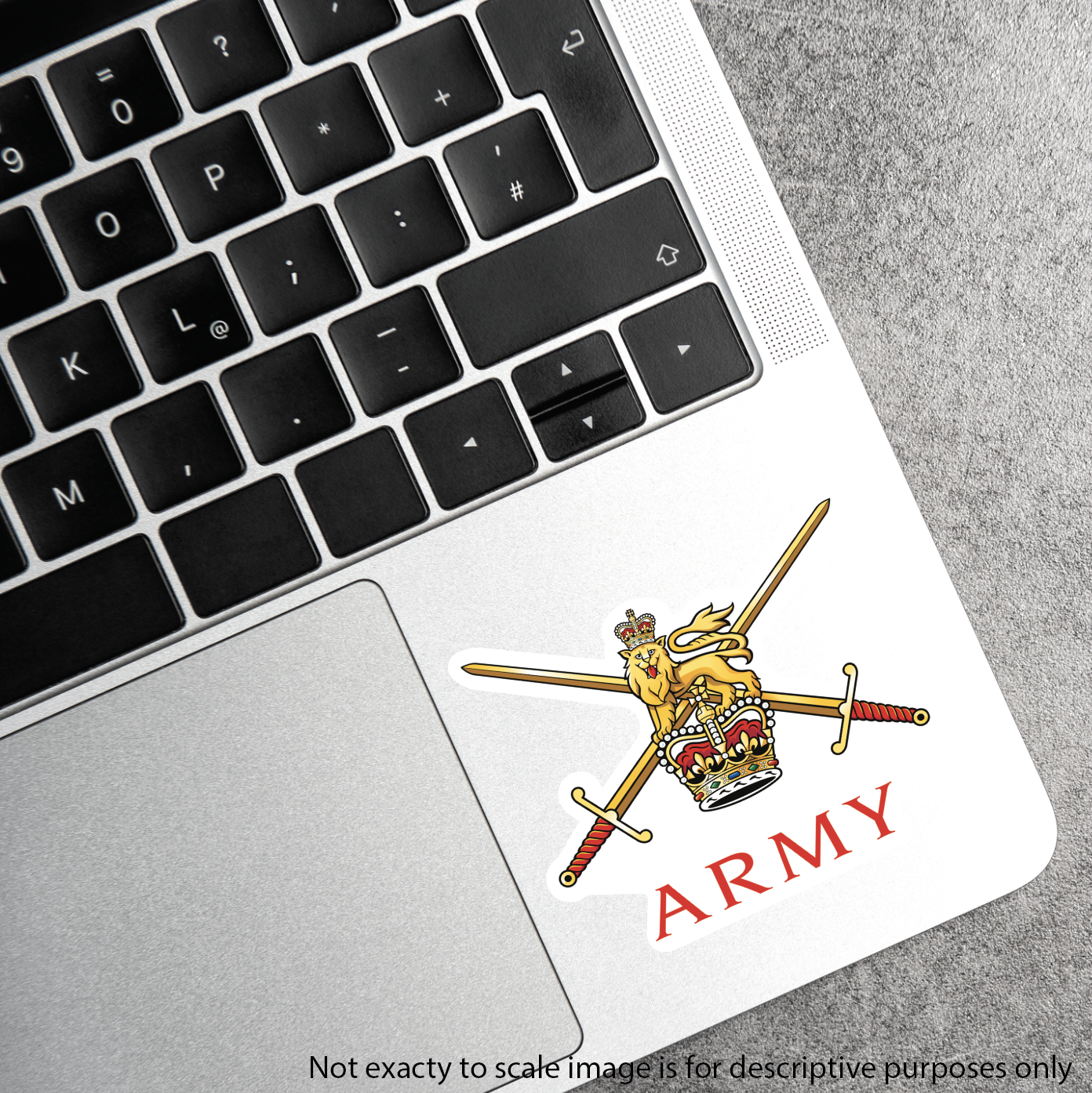 British Army Logo Waterproof Vinyl Stickers - Official MoD Reseller - Picture 4 of 8
