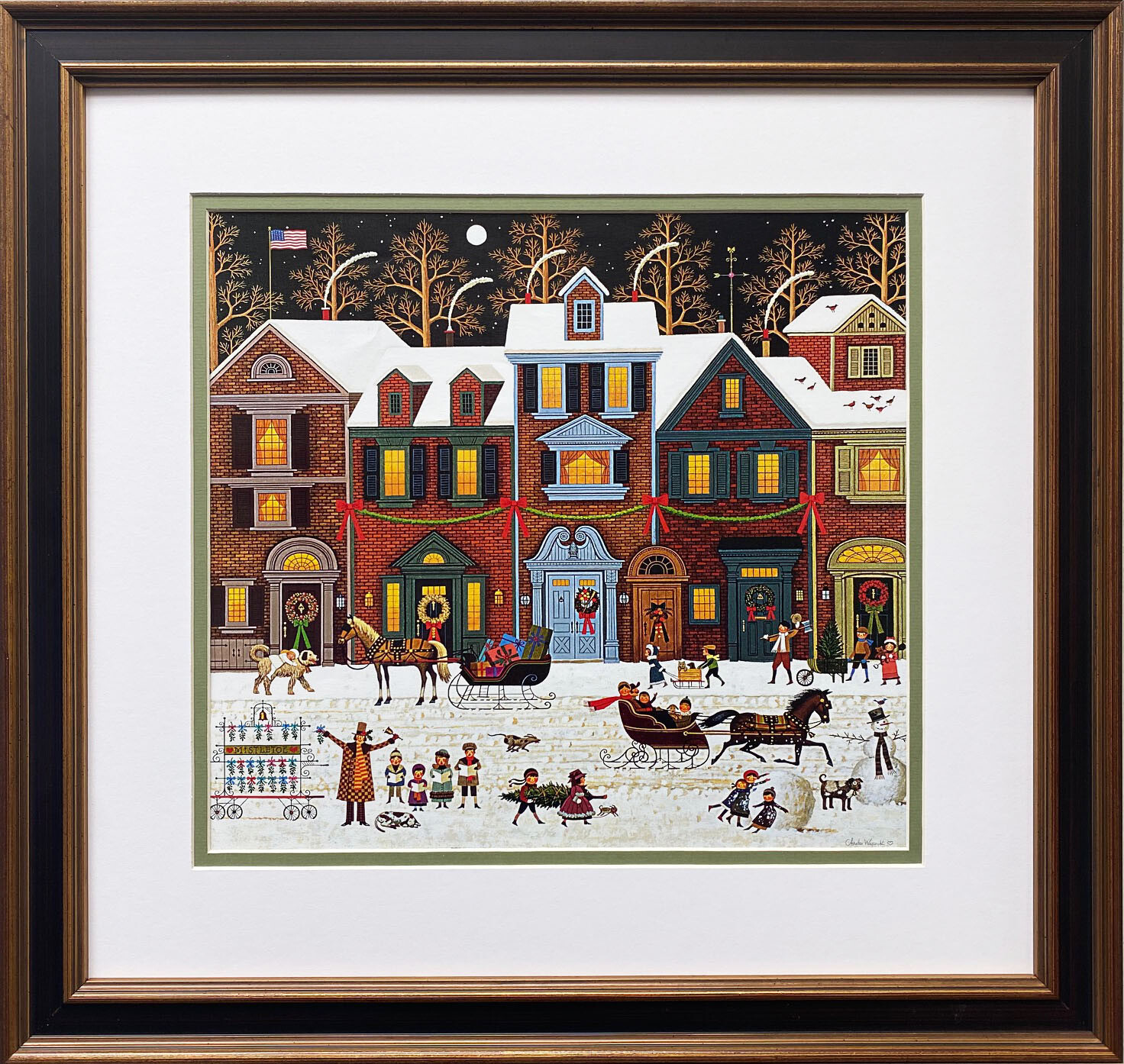 限定絵画 チャールズワイソッキー Charles Wysocki フレーム入り Amazon | バッファローゲームズ - チャールズ・ワイソッキー