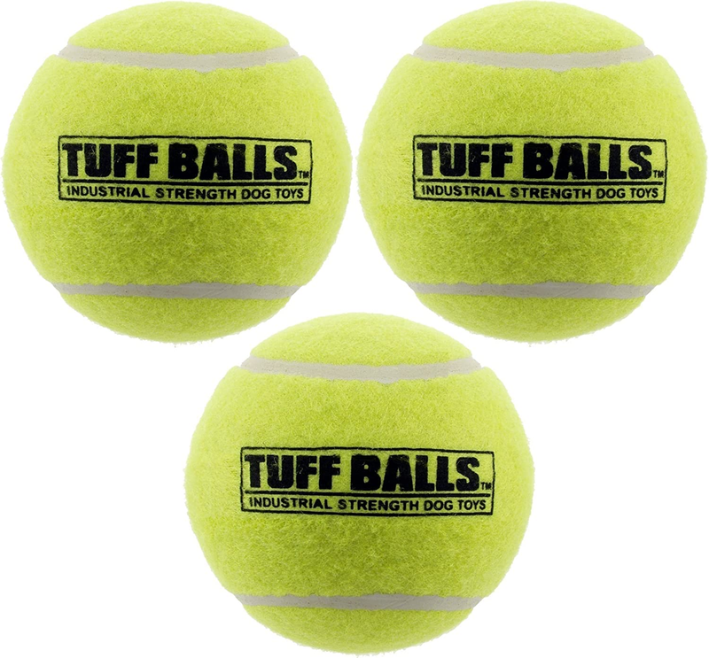 USA 4" Giant Tuff Balls for Large Dogs [Pet Safe Non-Toxic Industrial Strength T