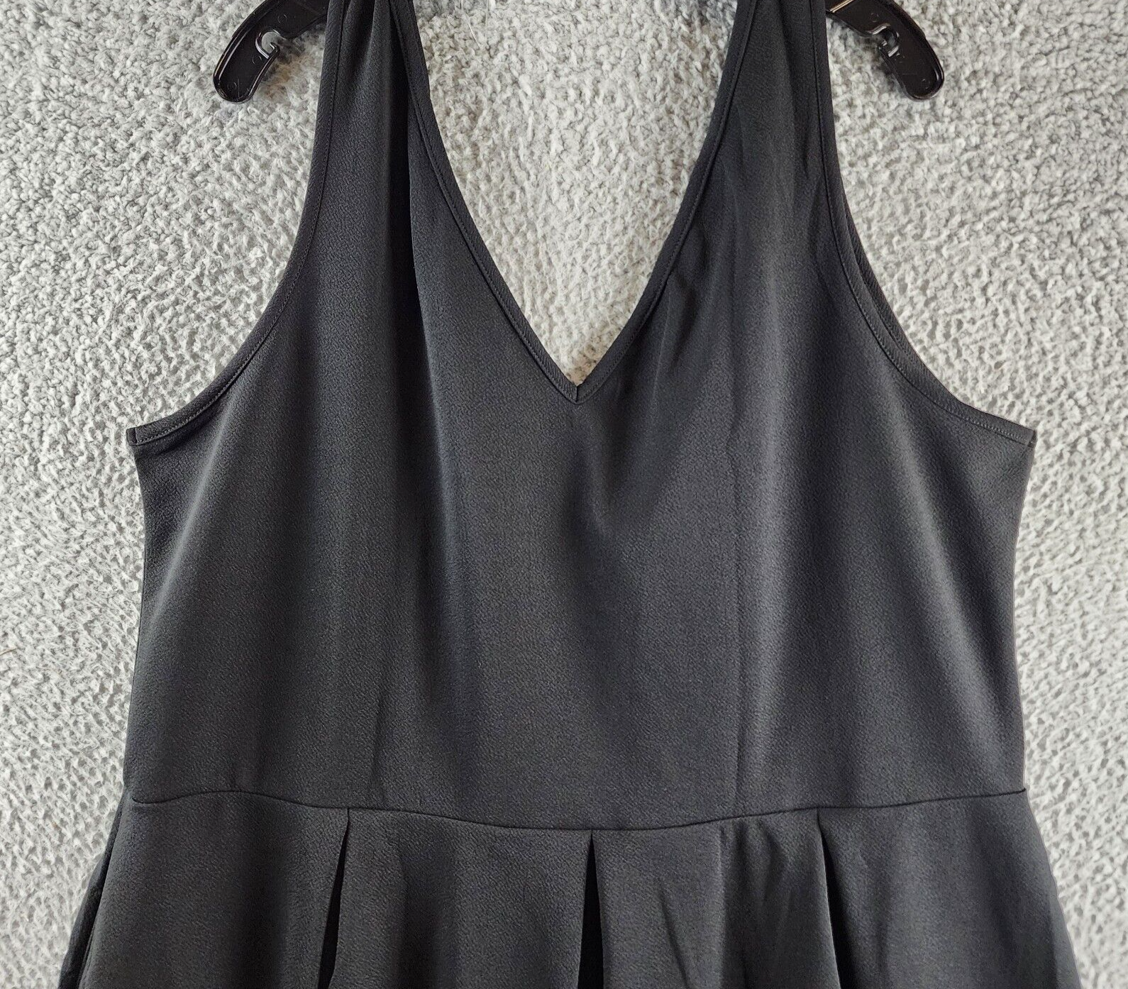 24seven Comfort Apparel Plus Size High Low Maxi Dress Women's 3X Black Pullover~ - Picture 13 of 14