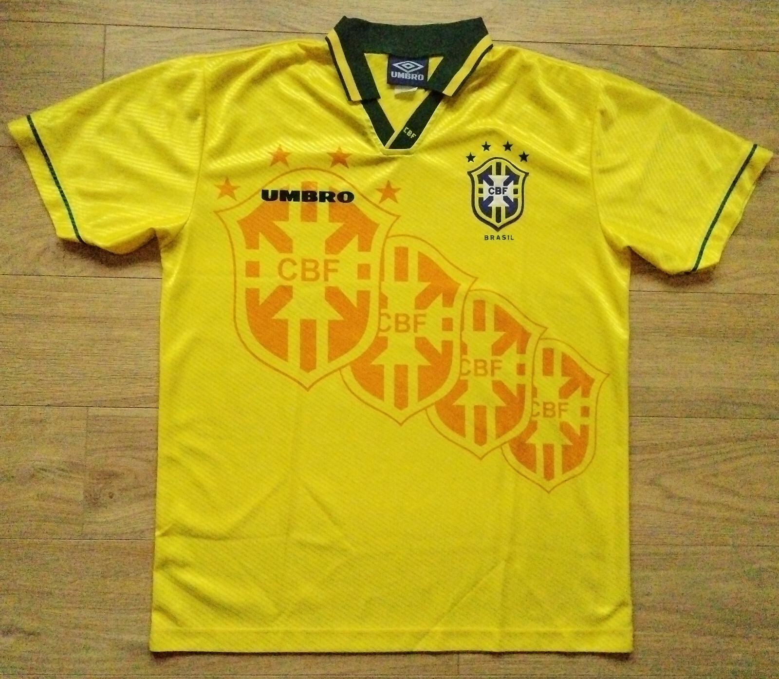 Brazil 1994-1996 Home Shirt Authentic World Cup 94 Camiseta