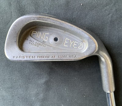 Ping EYE 2 Single 4 Iron Black Dot Karsten ZZ Lite steel shaft Stiff RH 38.5 
