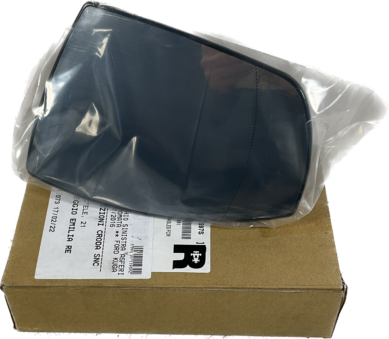 Piastra specchio vetro vetrino sinistra asferica ford kuga anno dal 2013 al 2016