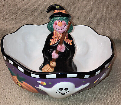 Halloween witch Ceramic Candy cat ghost￼ Jack-o’-lantern￼ Candy Corn Checkered