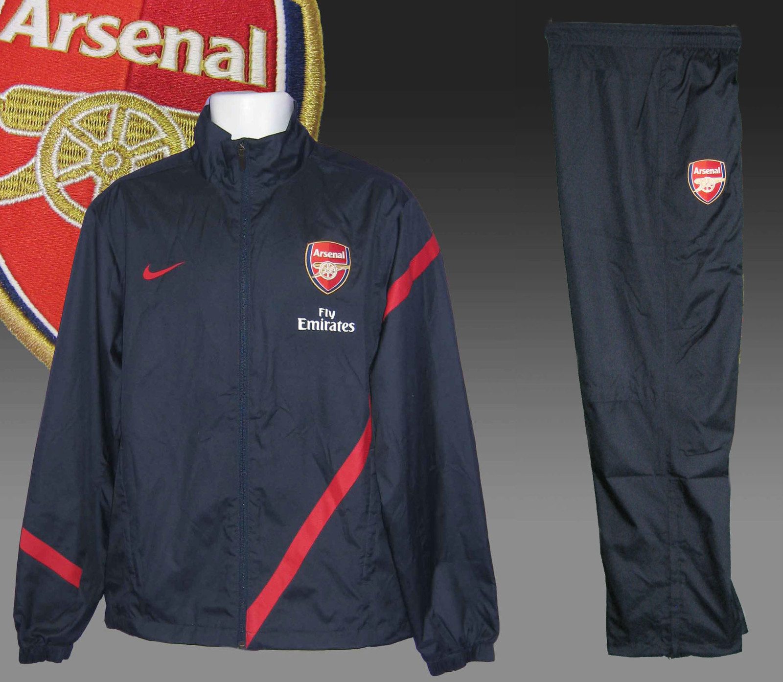 nike arsenal tracksuit