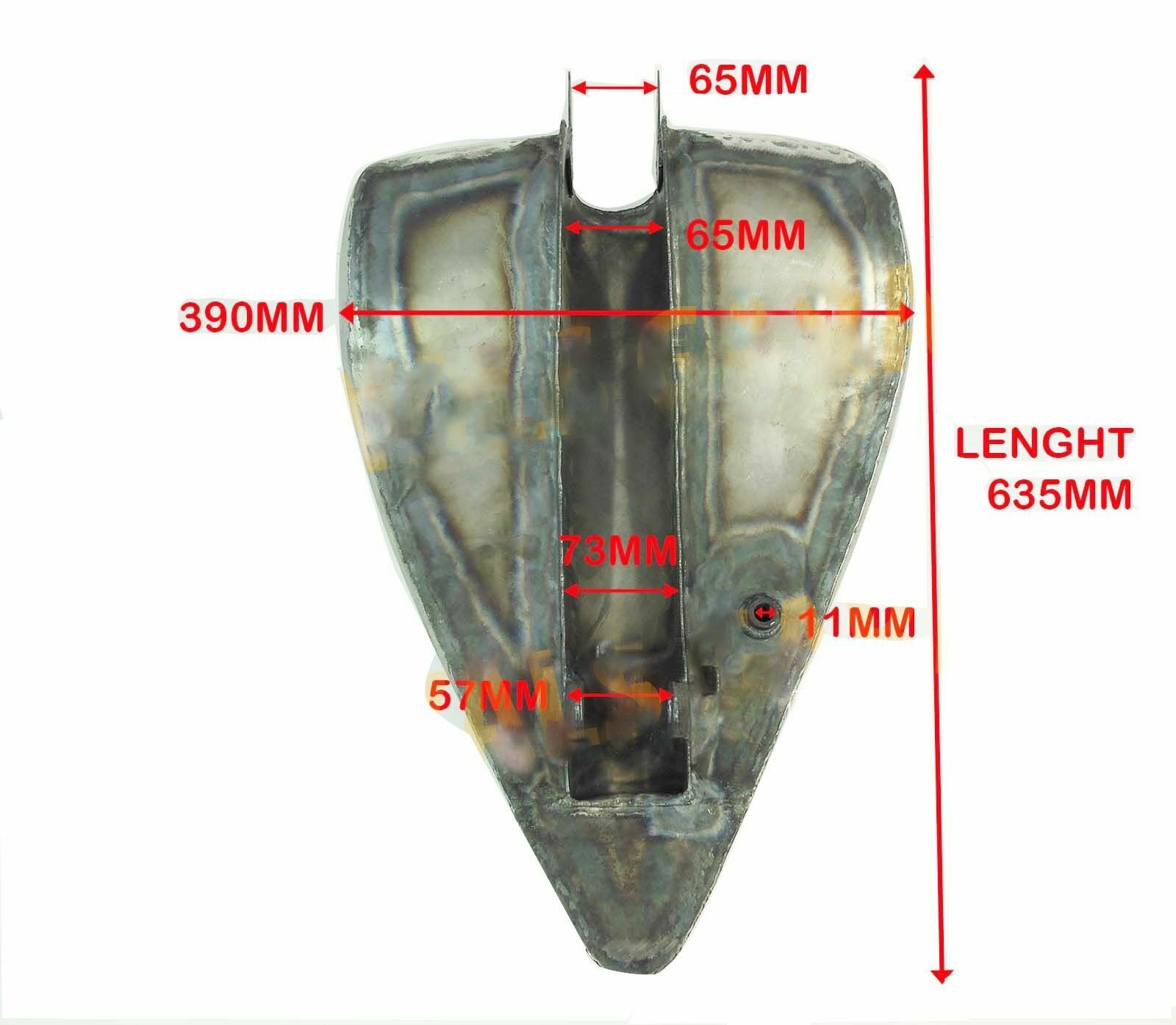 Fits Royal Enfield Standard Thunderbird Classic Custom Chopper Style Fuel Tank 