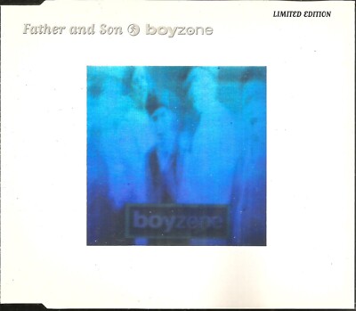 Ronan Keating BOYZONE Father w/ Should MIX HOLOGRAPHIC CD Single CAT STEVENS trk