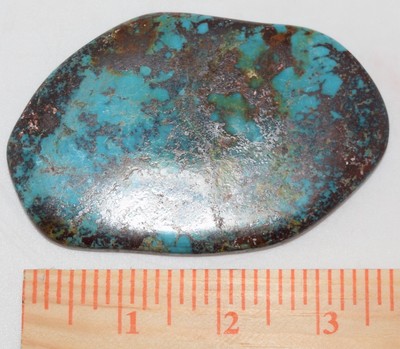 EXTRA LARGE HUBEI REDSKIN TURQUOISE CABOCHON/415.5 CTS!! XLCABOCHON / FREE SHIP