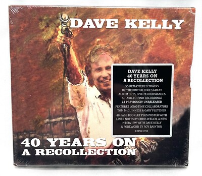 Dave Kelly Forty Years On: A Recollection (CD) Box Set Brand New Sealed 3 Discs