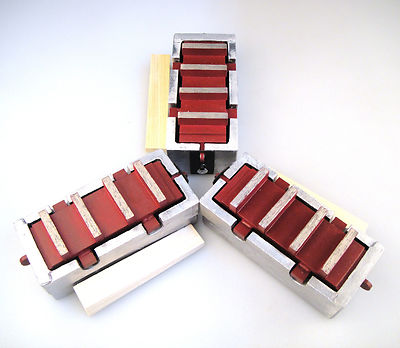 New 3PK Diamond Grinding Blocks for EDCO,STOW&General Equip. Floor Grinders-BEST