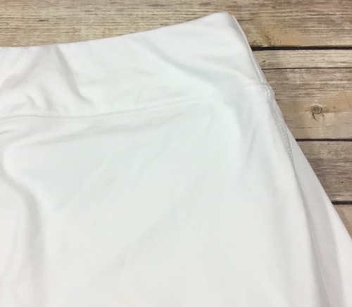 Polo Ralph Lauren Girls Athletic A Line Tennis Skort Large 12 14 White Golf O20