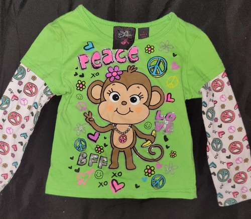 MONKEY シャツ、ロンT、タオル3点セット モンベル mont-bell WIC.ロングスリーブT Kid's モンタベア