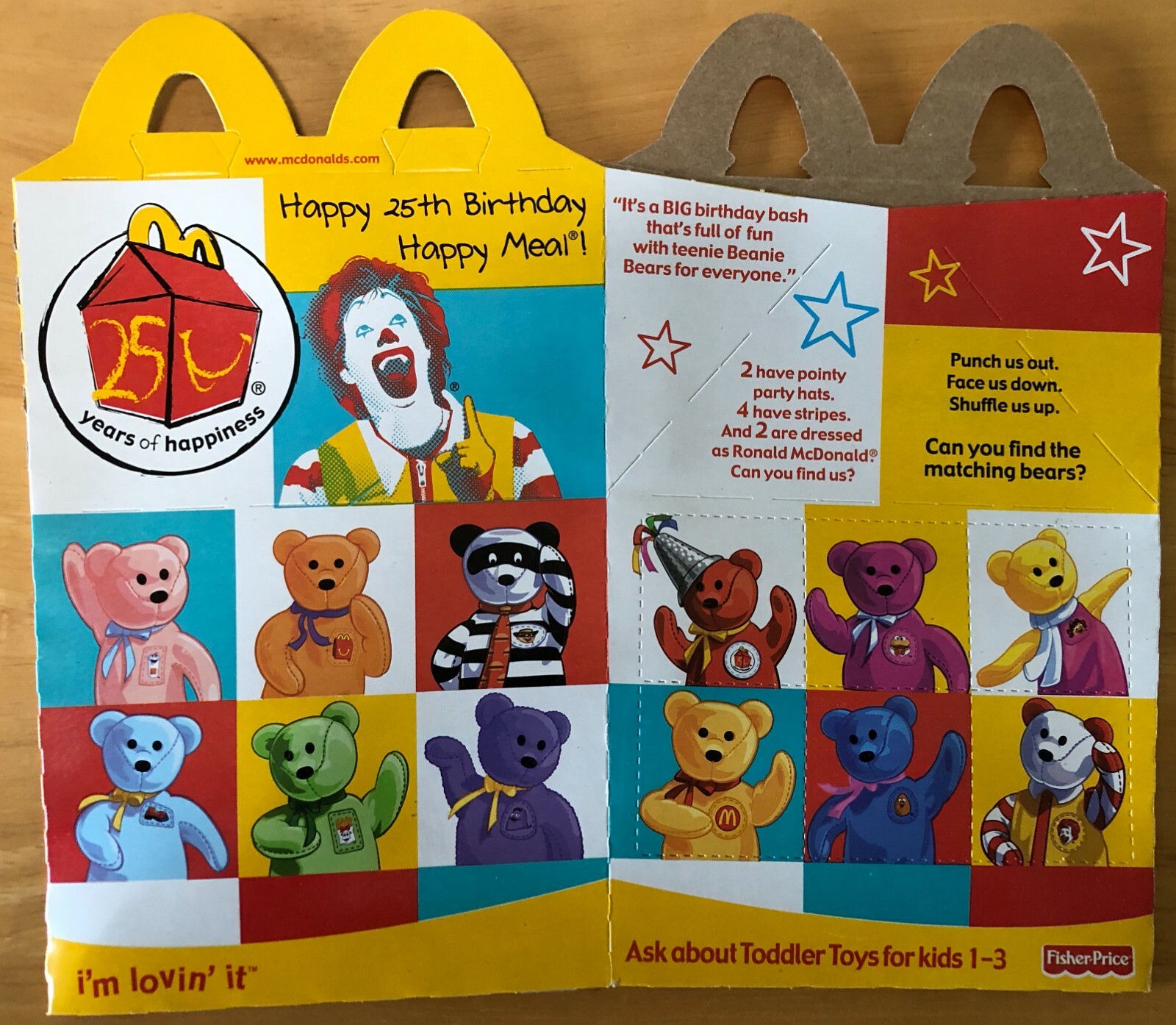 2004年　USAマクドナルド ハッピーミール　ty ぬいぐるみ　コンプリート 2004年 USAマクドナルド ハッピーミール ty ぬいぐるみ