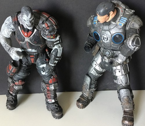 NECA GEARS OF WAR ２　フィギュア 2体セット NECA GEARS OF WAR 2 フィギュア 2体セット Neca Boxed Set And