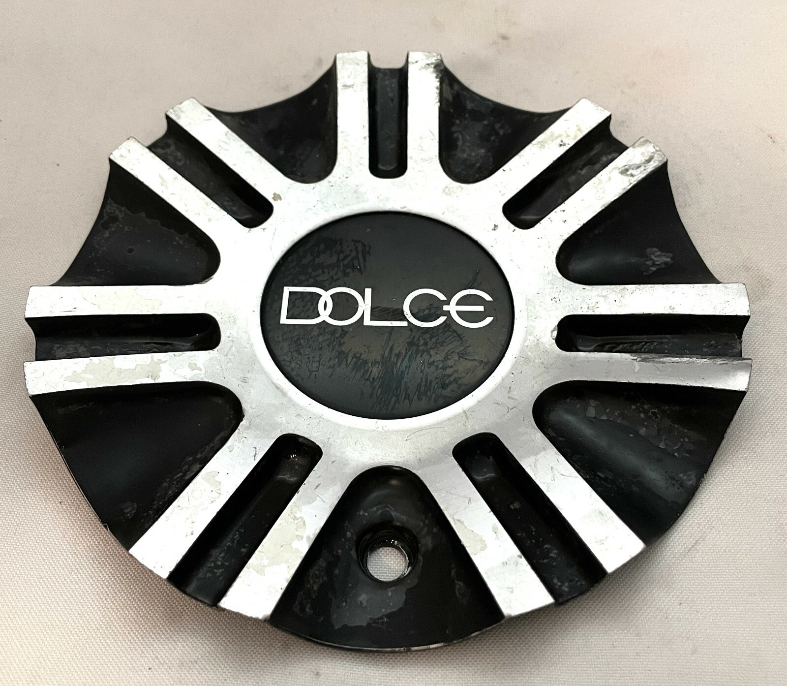 DOLCE Black/ Silver Wheel Center Cap pn n/a | eBay
