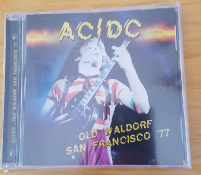 AC/DC: Old Waldorf San Francisco '77 (CD, 2017) New / Factory Sealed / Free Ship