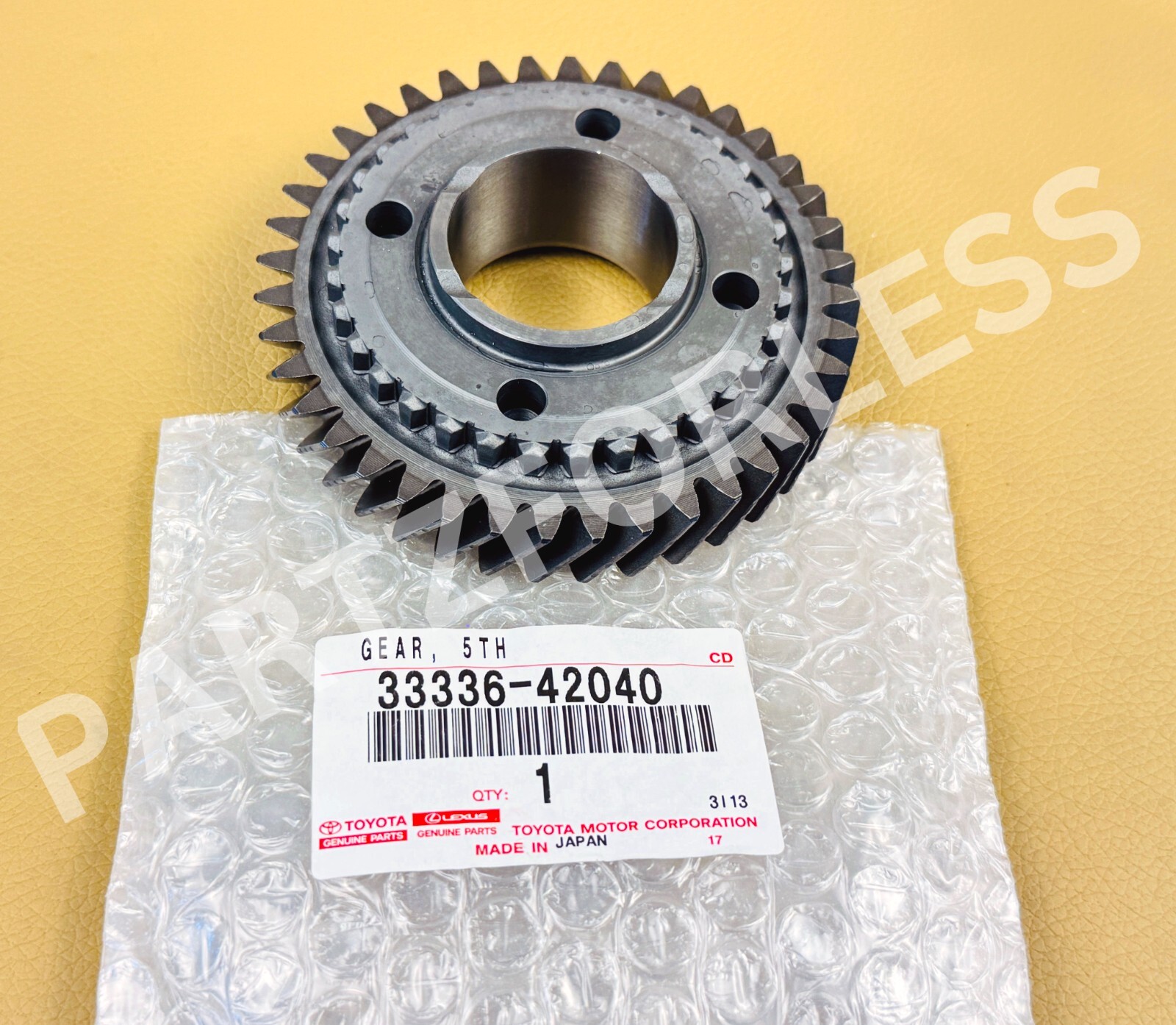 33336-42040 TOYOTA GENUINE AVENSIS RAV4 GEAR 40 TEETH, 5TH