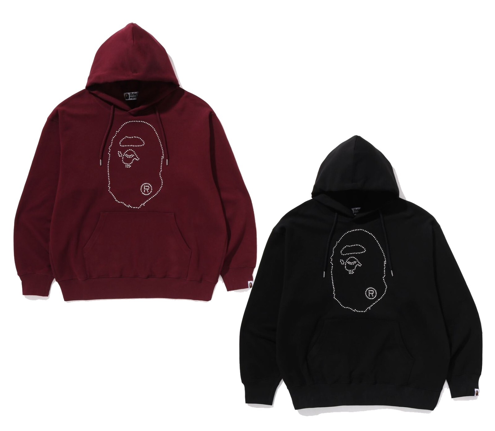 A BATHING APE スウェット A BATHNIG APE Men's BAPE x E.T. APE HEAD ZIP HOODIE