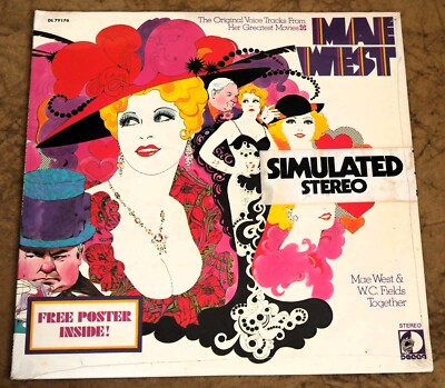FACTORY SEALED The Original Voice Tracks From Her Greatest Movies MAE WEST (A)
