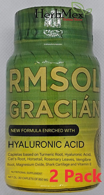 Gracian 2 Pack joint pain hyaluronic acid gracian new presentation ginger 2 Jars
