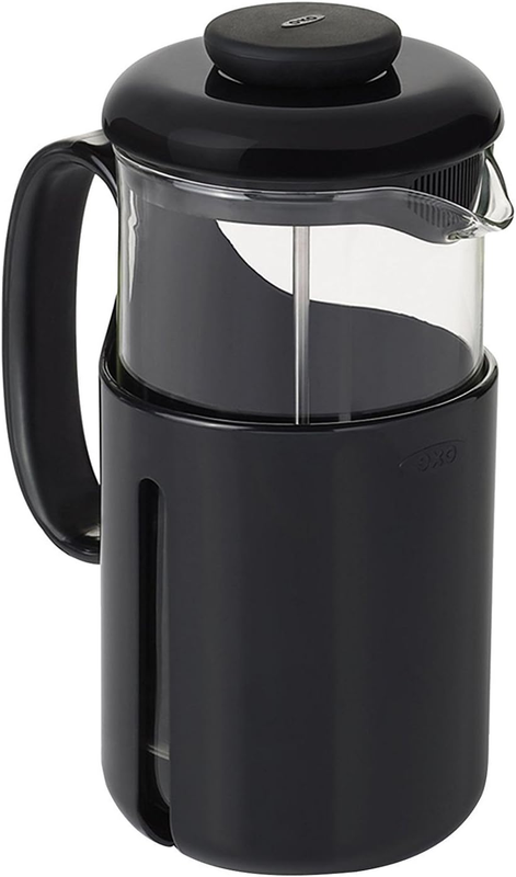 OXO BREW Venture Shatter-Resistant-Travel French Press &ndash; 8 Cup, Black