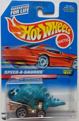 1998 Hot Wheels Speed-A-Saurus Col. #814 (Card Variant)