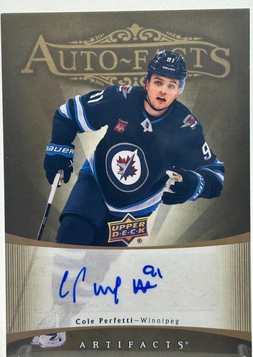 2023-24 Upper Deck Artifacts - Cole Perfetti #RAF-CP