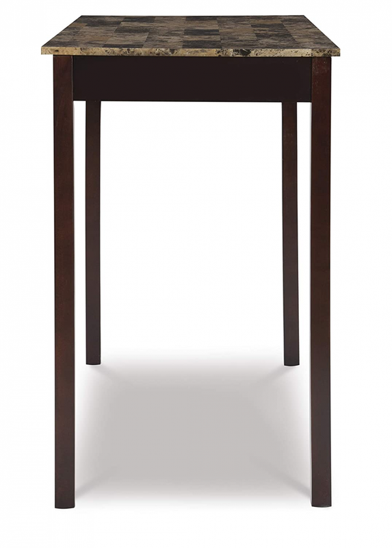 Pub Table Set 3 Piece Small Kitchen Chairs 2 High Top Stools Breakfast Outdoor