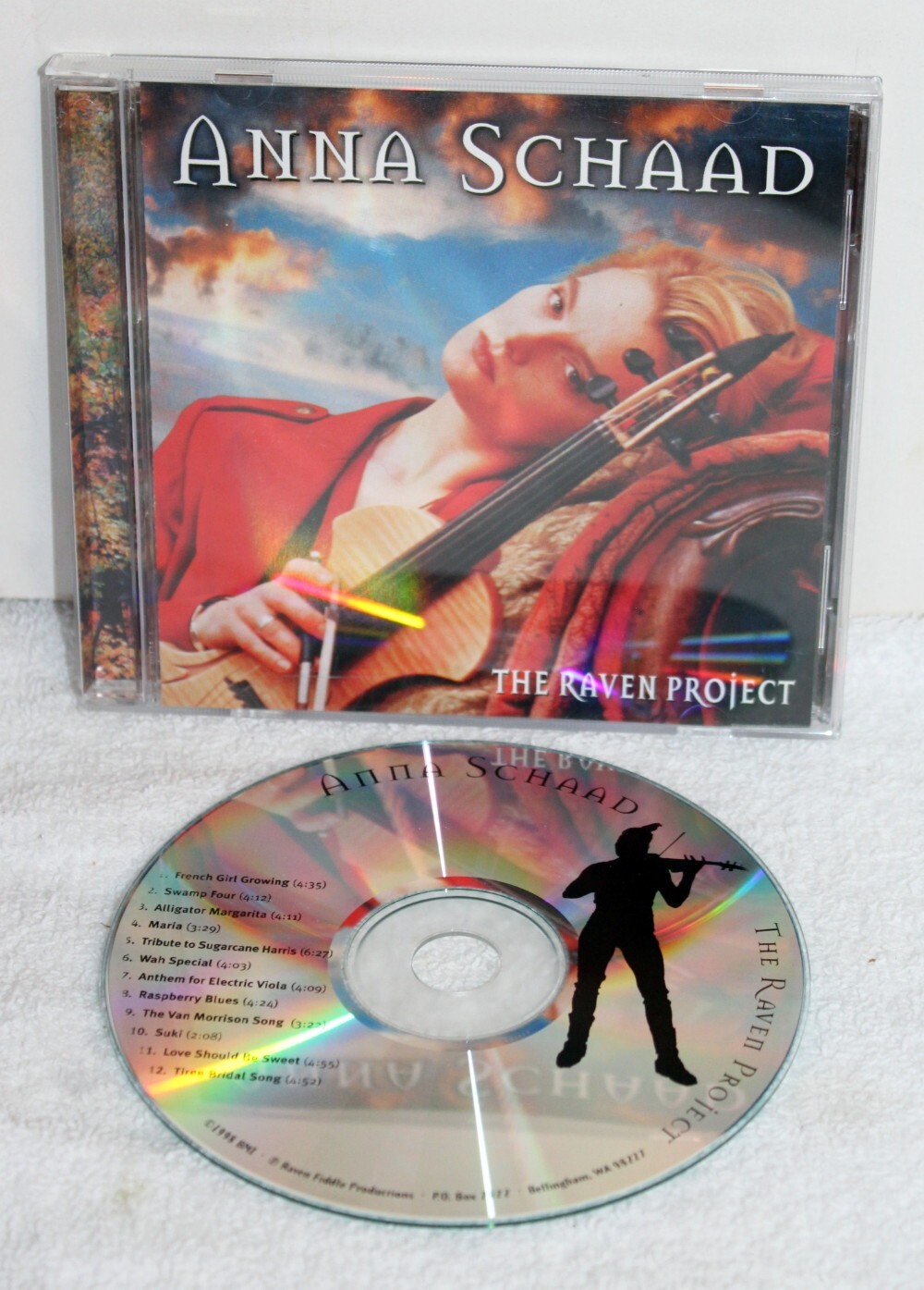 Anna Schaad ~ The Raven Project ~ 1998 BMI ~ Celtic Folk Fiddle